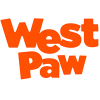 West Paw Design Large Hurley Dog Bone (8.25") - Aqua